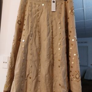 Carole Little Sequined Skirt Size 12